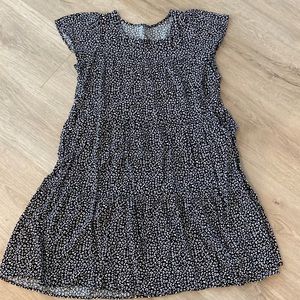 Carly Jean Tiered Ruffle Sleeve Dress